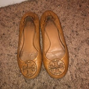 Tory Burch Tan Flats